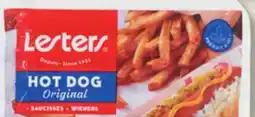IGA LESTERS OR HYGRADE WIENERS offer
