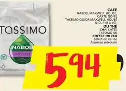 IGA TASSIMO (8) COFFEE offer