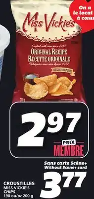 IGA MISS VICKIE'S CHIPS offer