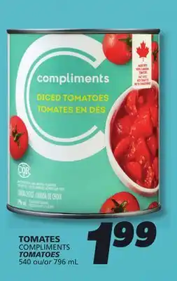 IGA COMPLIMENTS TOMATOES offer