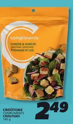 IGA COMPLIMENTS CROUTONS offer