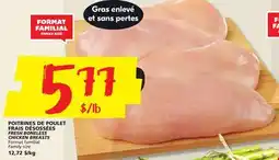 IGA FRESH BONELESS CHICKEN BREASTS offer