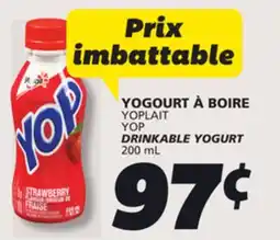 IGA YOP DRINKABLE YOGURT offer