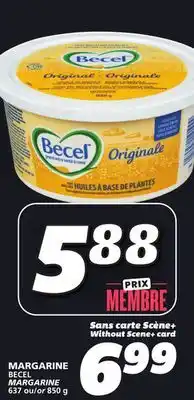 IGA BECEL MARGARINE offer