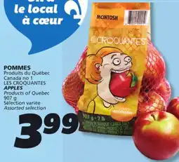 IGA LES CROQUANTES APPLES offer
