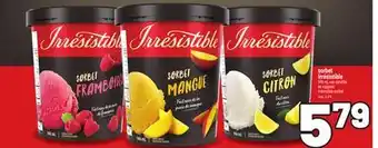 Metro SORBET IRRÉSISTIBLE | IRRÉSISTIBLE SORBET offer