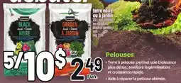 Metro TERRE NOIRE OU À JARDIN | BLACK OR GARDEN SOIL offer
