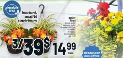 Metro PANIER FLEURI | BLOOMING BASKET offer