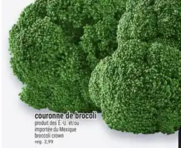 Metro COURONNE DE BROCOLI | BROCCOLI CROWN offer