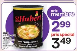 Metro SOUPE PRÊTE-À-SERVIR ST-HUBERT | ST-HUBERT READY TO SERVE SOUP offer