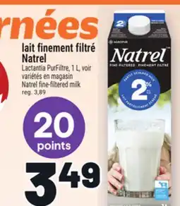 Metro LAIT FINEMENT FILTRÉ NATREL | NATREL FINE-FILTERED MILK offer