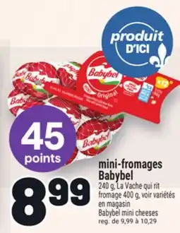 Metro MINI-FROMAGES BABYBEL | BABYBEL MINI CHEESES offer