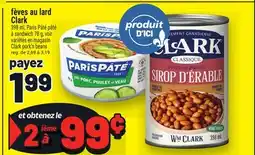 Metro FÈVES AU LARD CLARK | CLARK PORK'N BEANS offer