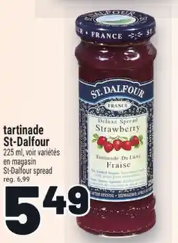 Metro TARTINADE ST-DALFOUR | ST-DALFOUR SPREAD offer