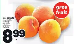 Metro GROS ABRICOTS | LARGE APRICOTS offer