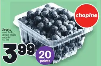Metro BLEUETS | BLUEBERRIES offer