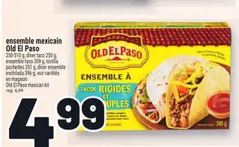 Metro ENSEMBLE MEXICAIN OLD EL PASO | OLD EL PASO MEXICAN KIT offer