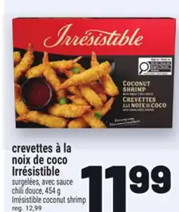 Metro CREVETTES À LA NOIX DE COCO IRRÉSISTIBLE | IRRÉSISTIBLE COCONUT SHRIMP offer