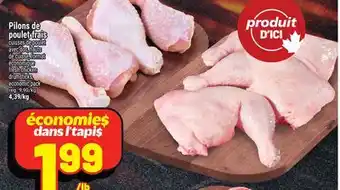 Metro PILONS DE POULET FRAIS | FRESH CHICKEN DRUMSTICKS offer