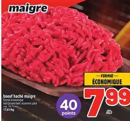 Metro BOEUF HACHÉ MAIGRE | LEAN GROUND BEEF offer