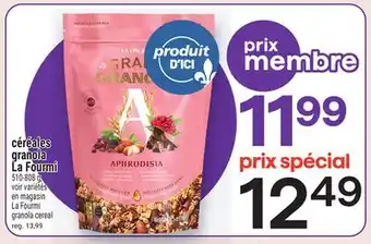 Metro CÉRÉALES GRANOLA LA FOURMI | LA FOURMI GRANOLA CEREAL offer