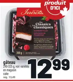 Metro GÂTEAU IRRESISTIBLE | IRRESISTIBLE CAKE offer