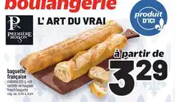 Metro BAGUETTE FRANÇAISE | FRENCH BAGUETTE offer