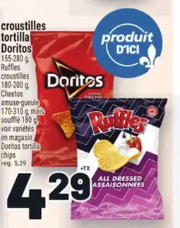 Metro CROUSTILLES TORTILLA DORITOS |DORITOS TORTILLA CHIPS offer