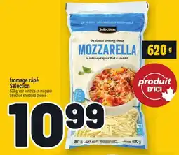 Metro FROMAGE RÂPÉ SELECTION | SELECTION SHREDDED CHEESE offer