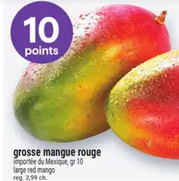 Metro GROSSE MANGUE ROUGE | LARGE RED MANGO offer
