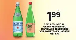 Metro S.PELLEGRINO 1L, MAISON PERRIER 1L offer