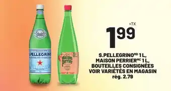 Metro S.PELLEGRINO 1L, MAISON PERRIER 1L offer
