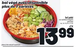 Metro BOL POKÉ | POKE BOWL offer