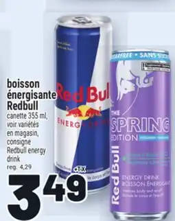 Metro BOISSON ÉNERGISANTE REDBULL | REDBULL ENERGY DRINK offer