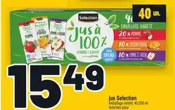Metro JUS SELECTION | SELECTION JUICE offer