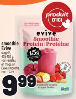 Metro SMOOTHIE EVIVE | EVIVE SMOOTHIE offer