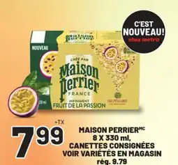 Metro MAISON PERRIER offer