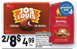 Metro PAIN TRANCHÉ AUX RAISINS SUN-MAID | SUN-MAID SLICED RAISIN BREAD offer