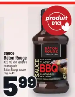Metro SAUCE BÂTON ROUGE | BÂTON ROUGE SAUCE offer
