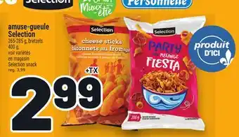 Metro AMUSE-GUEULE SELECTION | SELECTION SNACK offer