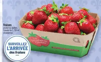 Metro FRAISES | STRAWBERRIES offer