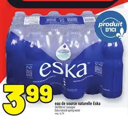 Metro EAU DE SOURCE NATURELLE ESKA | ESKA NATURAL SPRING WATER offer