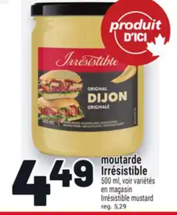 Metro MOUTARDE IRRÉSISTIBLE | IRRÉSISTIBLE MUSTARD offer