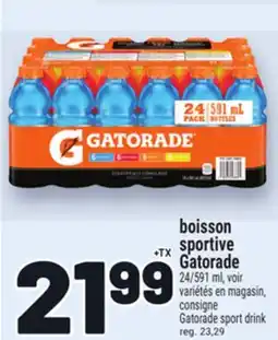 Metro BOISSON SPORTIVE GATORADE | GATORADE SPORT DRINK offer
