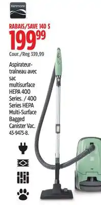 Canadian Tire kenmore 400 Series HEPA Multi-Surface Bagged Canister Vac offer