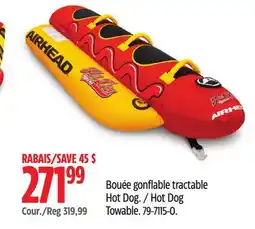 Canadian Tire Hot Dog Towable offer
