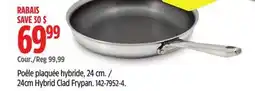 Canadian Tire Paderno 24cm Hybrid Clad Frypan offer