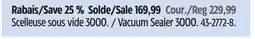 Canadian Tire Foodsaver Vacuum Sealer 3000 offer