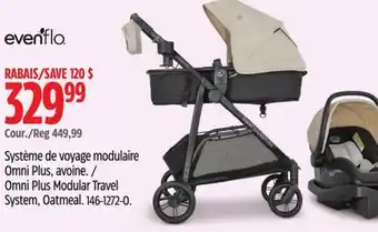 Canadian Tire Omni Plus Modular Travel System, Oatmeal offer