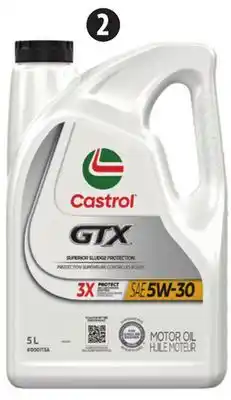 Canadian Tire Castrol Motor Oil offer
